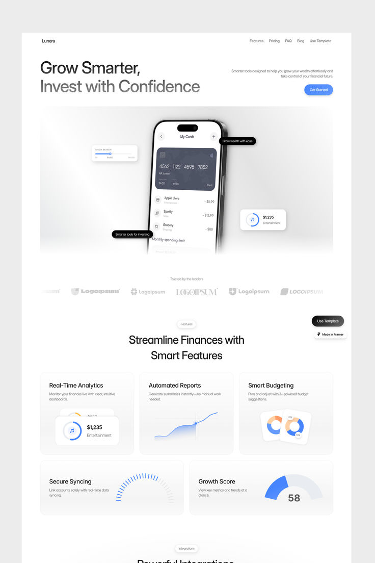 SaaS Dashboard